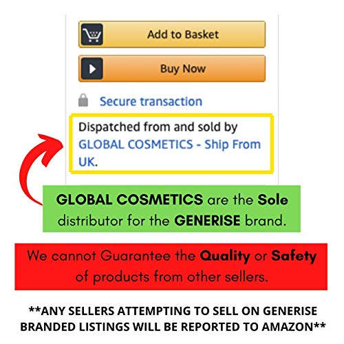 Generise - Dispensador de botellas (10 unidades, 500 ml), ideal para decantar champús, cremas solares, geles, etc.