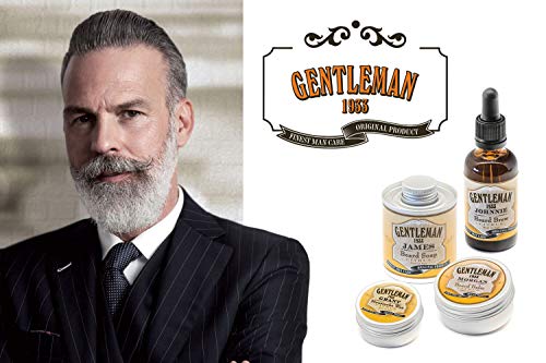 GENTLEMAN 1933 - Beard Balm Morgan - Bálsamo para barba con manteca de karité, vitamina B3, aceite de jojoba