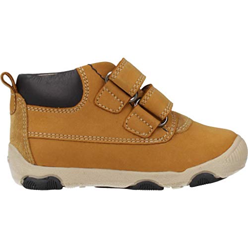 Geox B New Balu' Boy C, Zapatillas para Bebés, Beige (Biscuit C5046), 19 EU