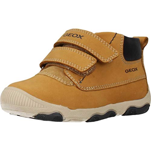 Geox B New Balu' Boy C, Zapatillas para Bebés, Beige (Biscuit C5046), 22 EU