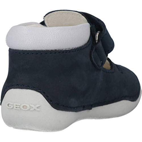 Geox B TUTIM A, Zapatillas para Bebés, Navy/White C4211, 21 EU