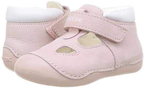 Geox B TUTIM A, Zapatillas para Bebés, Rosa (Lt Pink/White C0811), 18 EU