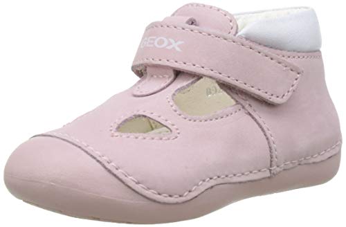Geox B TUTIM A, Zapatillas para Bebés, Rosa (Lt Pink/White C0811), 18 EU