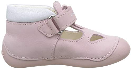 Geox B TUTIM A, Zapatillas para Bebés, Rosa (Lt Pink/White C0811), 18 EU