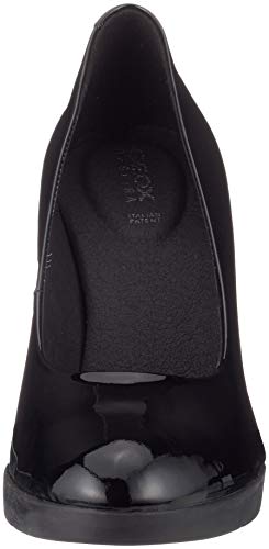 Geox D ANNYA High A, Zapatos de Tacón para Mujer, (Black C9999), 38 EU