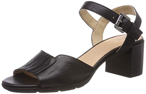 Geox D MARYKARMEN Mid San, Sandalias con Punta Abierta para Mujer, Black C9999, 40 EU