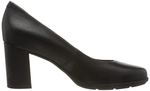 Geox D New ANNYA A, Zapatos de Tacón para Mujer, Negro (Black C9997), 38 EU