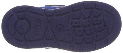 Geox J Dakin Boy A, Zapatillas para Niños, Azul (Navy/Lime C0749), 28 EU