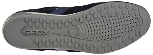 Geox U Wells C, Zapatillas para Hombre, Azul (Dark Navy), 42 EU