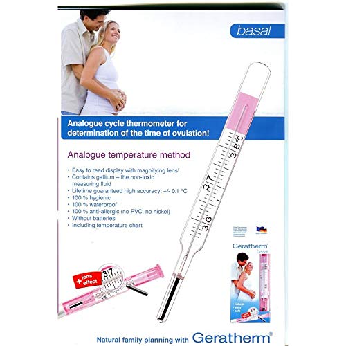 Geratherm - Termómetro basal analógico