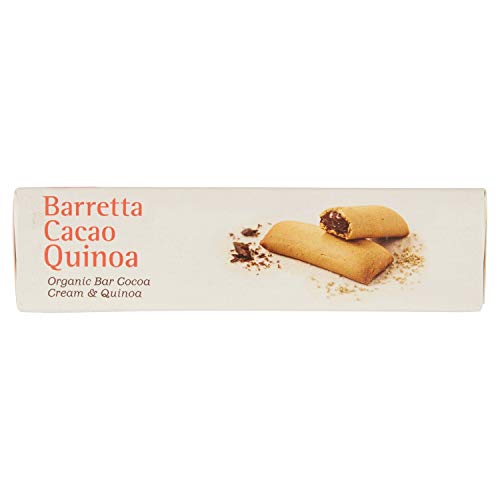 GERMINAL Barrita de quínoa rellena de crema de cacao sin gluten BIO - Germinal - 180g (GM030)