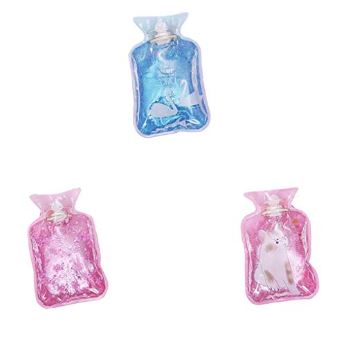 GFCGFGDRG De Dibujos Animados de Mano Caliente Botella de Agua Caliente Lindo Mini portátil pequeño Calentador de la Mano de inyección de Agua Bolsa de Almacenamiento Herramientas