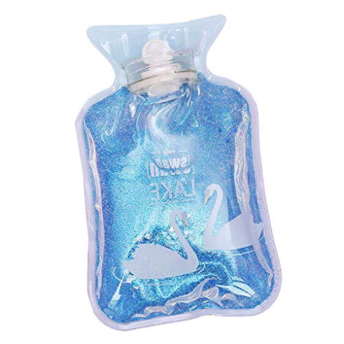 GFCGFGDRG De Dibujos Animados de Mano Caliente Botella de Agua Caliente Lindo Mini portátil pequeño Calentador de la Mano de inyección de Agua Bolsa de Almacenamiento Herramientas