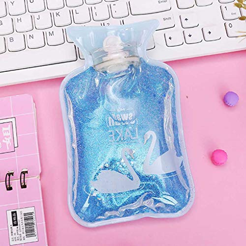 GFCGFGDRG De Dibujos Animados de Mano Caliente Botella de Agua Caliente Lindo Mini portátil pequeño Calentador de la Mano de inyección de Agua Bolsa de Almacenamiento Herramientas