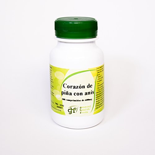 Ghf Complemento Alimenticio Corazon de Piña con anis - 100 comprimidos