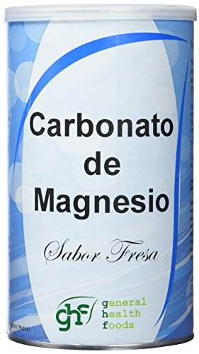 GHF - GHF Carbonato de Magnesio Bote Sabor Fresa 180 gr