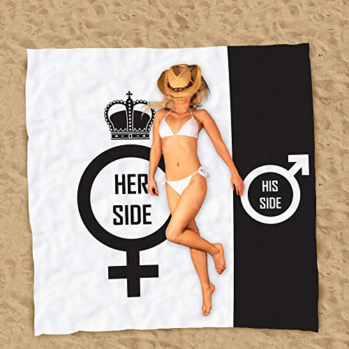 Giant toalla para playa de microfibra unisex