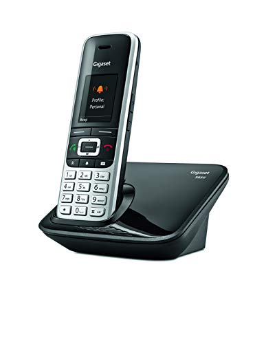 Gigaset S850 - Teléfono inalámbrico con manos libres, conexión Bluetooth, pantalla en color, agenda de 500 contactos, conexión auriculares, protección de llamadas anónimas