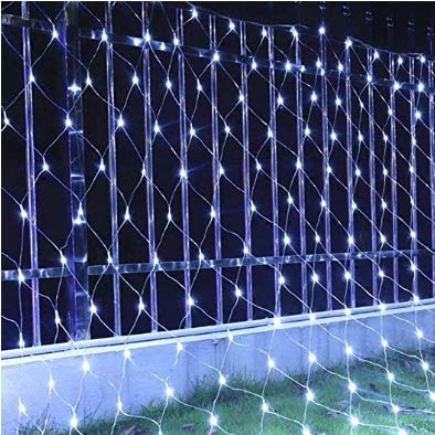 Gigonic - Guirnalda de luces led (100 x 160 ledes, luz blanca cálida, para interior y exterior), Luz blanca cálida y fría, 9 modos., 320LED