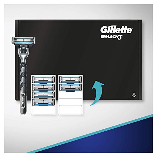 Gillette Mach3 Maquinilla de Afeitar + 6 Cuchillas de Recambio