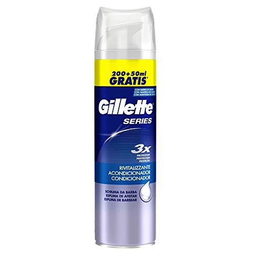 Gillette Series - Espuma acondicionadora de afeitado 200 + 50 ml