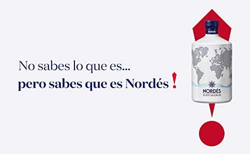 Ginebra Premium nacional Nordés - Estuche de 6 Miniaturas de Ginebra Nordés de 5cl
