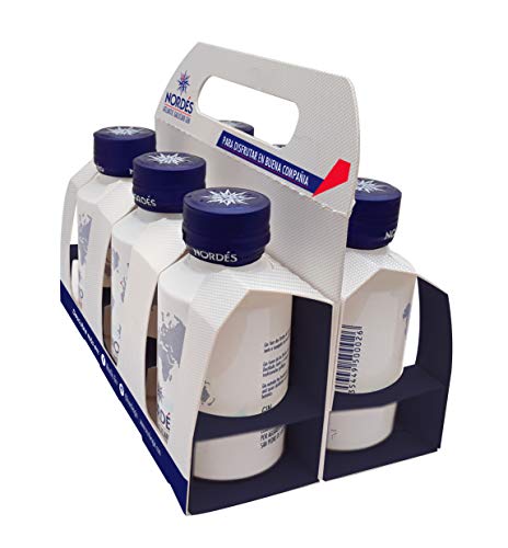 Ginebra Premium nacional Nordés - Estuche de 6 Miniaturas de Ginebra Nordés de 5cl