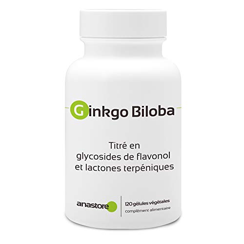GINKGO BILOBA * OFERTA 3+1 GRATIS * 60 mg / 480 Cápsulas * Titulado al 24% min. de glucósidos de flavonol y al 6% min. de lactonas terpénicas * Cerebro, Equilibrio emocional
