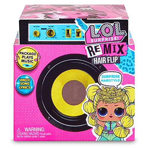 Giochi Preziosi L.O.L Surprise Remix Doll + Pilas alcalinas AAA de 1,5 voltios, Gama Performance, Paquete de 36 (el Aspecto Puede Variar)