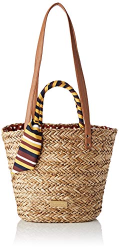 Gioseppo 49027, Shopper para Mujer, Beige (Natural), 14.5x31x42 cm (W x H x L)