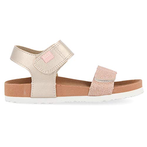 Gioseppo JABBEKE, Sandalias con Punta Abierta para Niñas, Dorado (Cobre Cobre), 35 EU