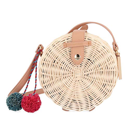 Gioseppo LERICCI, Bolso bandolera para Mujer, Beige (Natural), 9x16x16 cm (W x H x L)