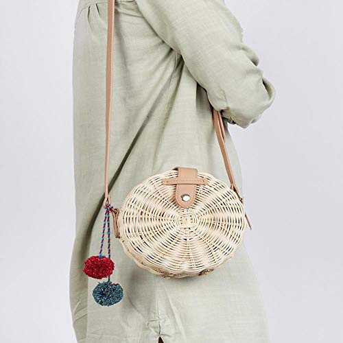 Gioseppo LERICCI, Bolso bandolera para Mujer, Beige (Natural), 9x16x16 cm (W x H x L)