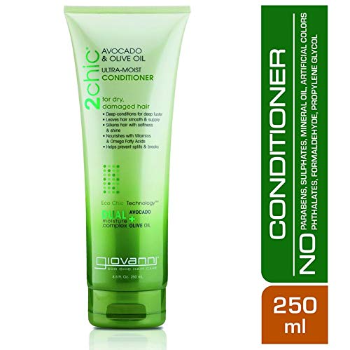 Giovanni 2chic Aguacate y Aceite de Oliva Ultra Húmedo Acondicionador 250 ml