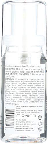 GIOVANNI - L. A. Hold Hair Spritz - 2 fl. oz. (60 ml)