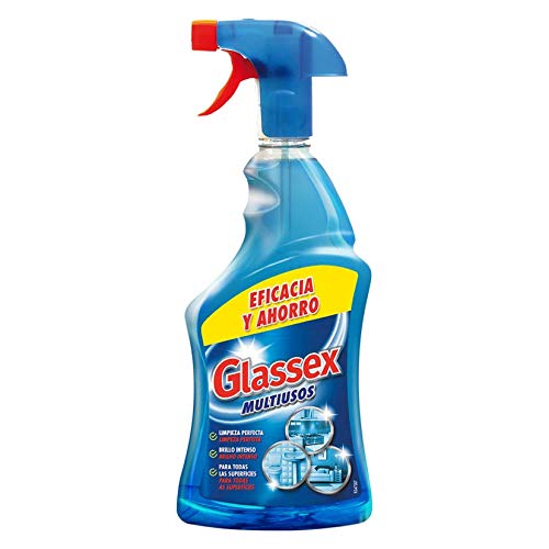 Glassex - Limpiador multiusos y cristales, formato pistola spray - 750 ml