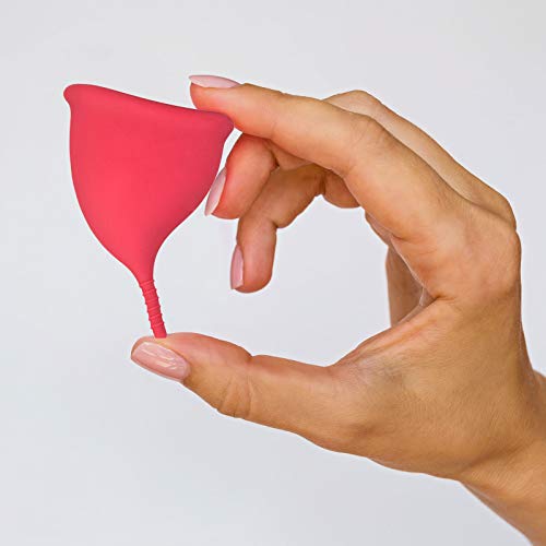 Gleitzeit® - Copa menstrual premium en períodos de silicona médica como alternativa higiénica al tampón y a la base de slips (25 ml)