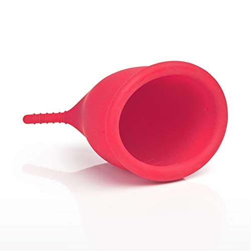 Gleitzeit® - Copa menstrual premium en períodos de silicona médica como alternativa higiénica al tampón y a la base de slips (25 ml)