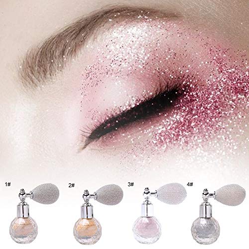 Glitter Body Spray, Shimmer Body Makeup Sparkle Powder Brillo iluminador para la Cara del Cuerpo