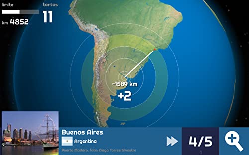 Globe Master juego geográfico