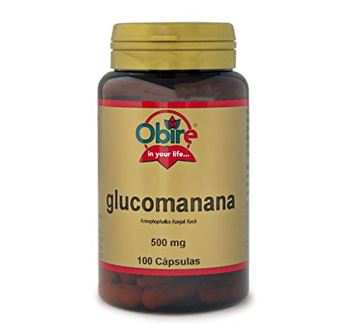 Glucomanano 500 mg. 100 capsulas