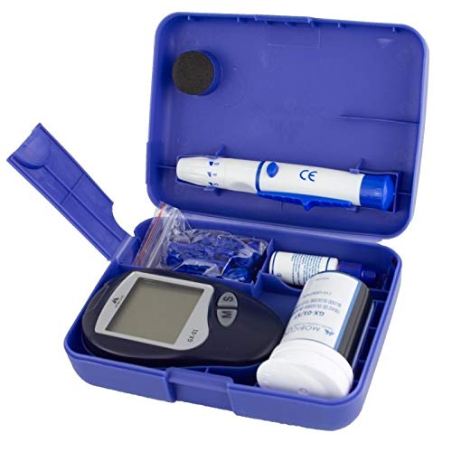Glucómetro digital, Medidor de glucosa en sangre, Función memoria, Mobiclinic