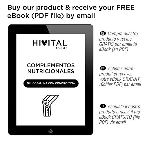 Glucosamina con Condroitina | 365 cápsulas | Con MSM, Boswellia Serrata y Quercetina | Antiinflamatorio natural que reduce el dolor y la inflamación articular y fortalece los huesos y los cartílagos