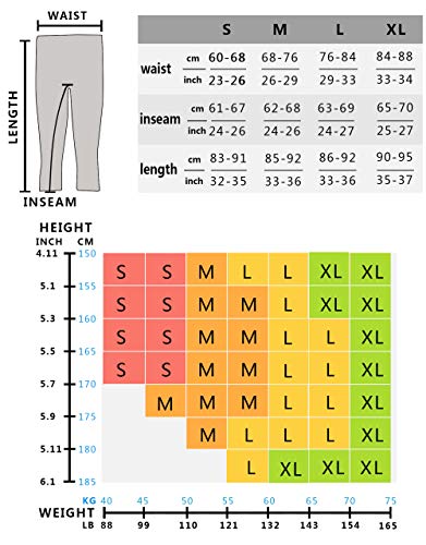 Gmardar Mallas para Mujer Cintura Alta Pantalones de Yoga Largos de Talle Alto Elásticos Transpirables Leggins Pantalón Deportivo de Mujer para Running Fitness Pilates Entrenamiento Ciclismo