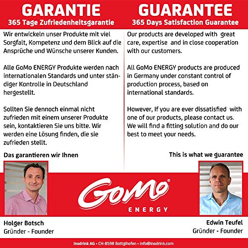 GoMo ENERGY® Bebida para acelerar el cerebro | Aumentar las habilidades mentales y la capacidad de memoria | Bebida energética sin azúcar | Suministro mensual BRAIN FOCUS 30 Porciones