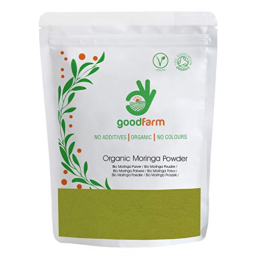GoodFarm - Moringa ecológica en polvo, 500 g