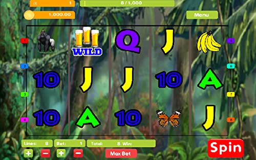 Gorila de África safari de lujo Máquinas tragamonedas máquinas tragaperras - la apuesta máxima ganar suerte gratuitas de Las Vegas poker jackpot casino tragaperras progresiva máquinas de juego de póquer de bonificación de mega