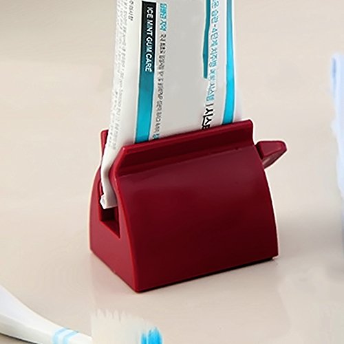 Gosear Exprimidor de Tubo de Pasta Dental rodante/Pasta de Dientes Dispensador de fácil Exprimir/Accesorio de baño