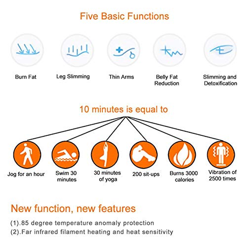 GOTOTOP 220V Sauna Manta Calefactora para Forma del Cuerpo Máquina para Adelgazar Aptitud