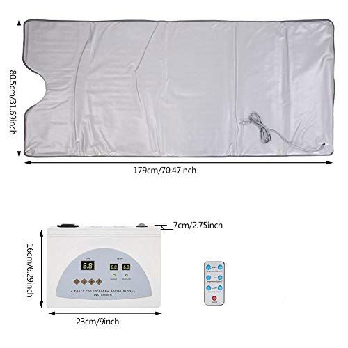 GOTOTOP 220V Sauna Manta Calefactora para Forma del Cuerpo Máquina para Adelgazar Aptitud